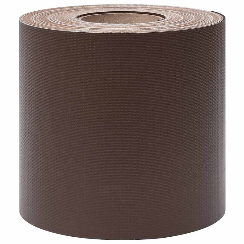 Benzi de intimitate PVC 140x0,19 m maro
