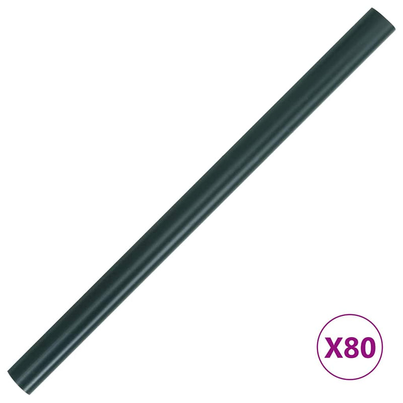 Benzi de intimitate PVC 140x0,19 m Verde Mat