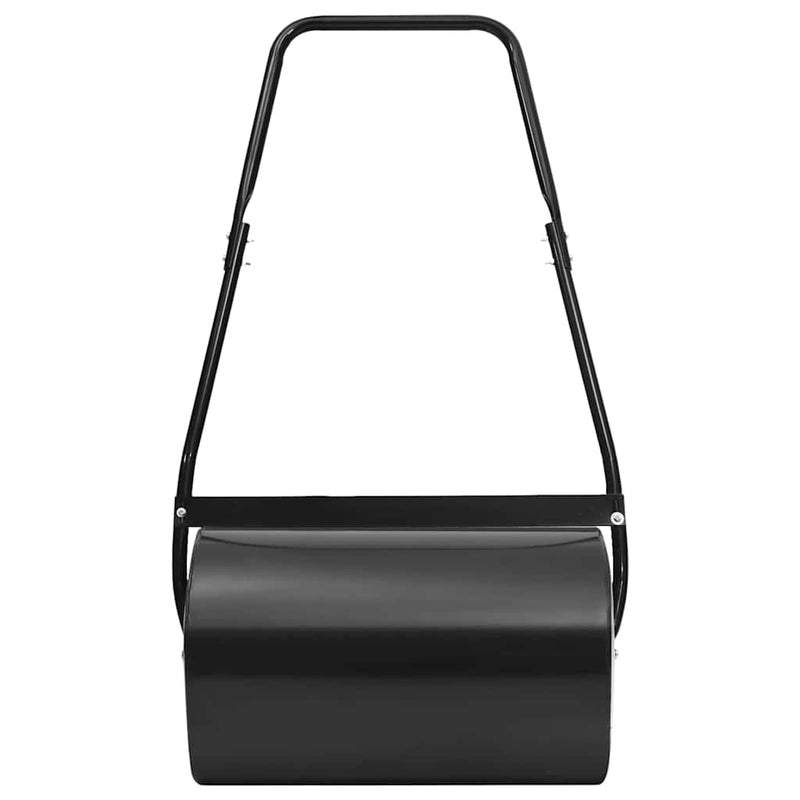 Tăvălug de gazon, negru, 63 cm, 50 L