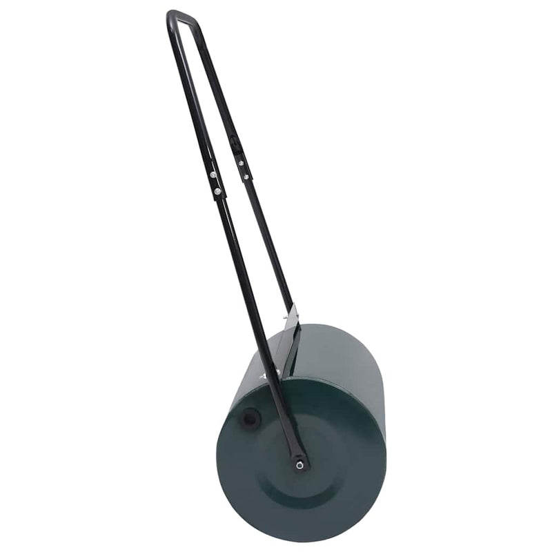 Tăvălug de gazon, verde și negru, 63 cm, 50 L
