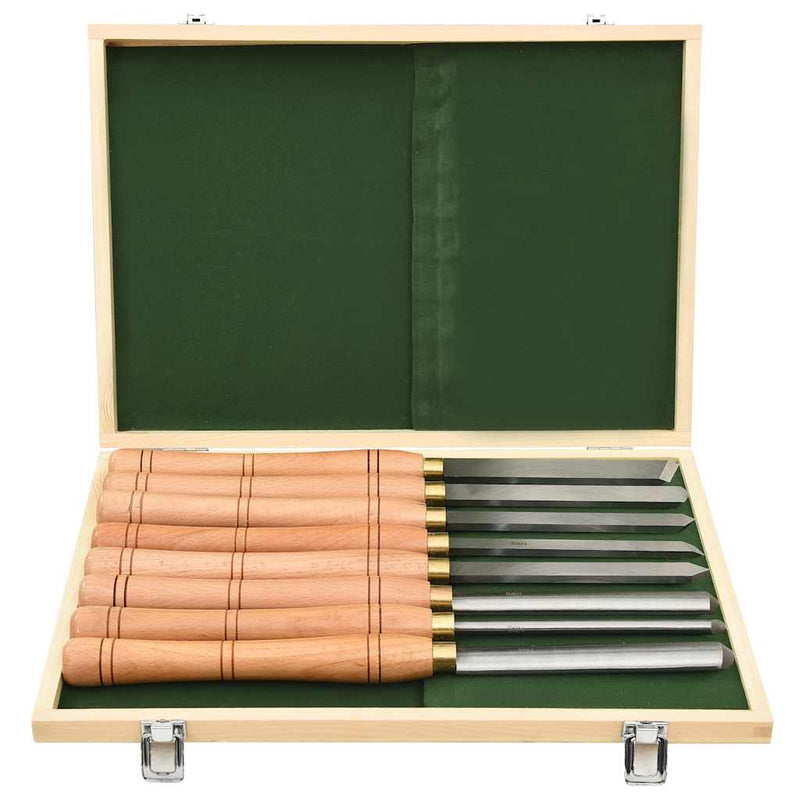 Set de unelte de strunjire, 8 piese, HSS