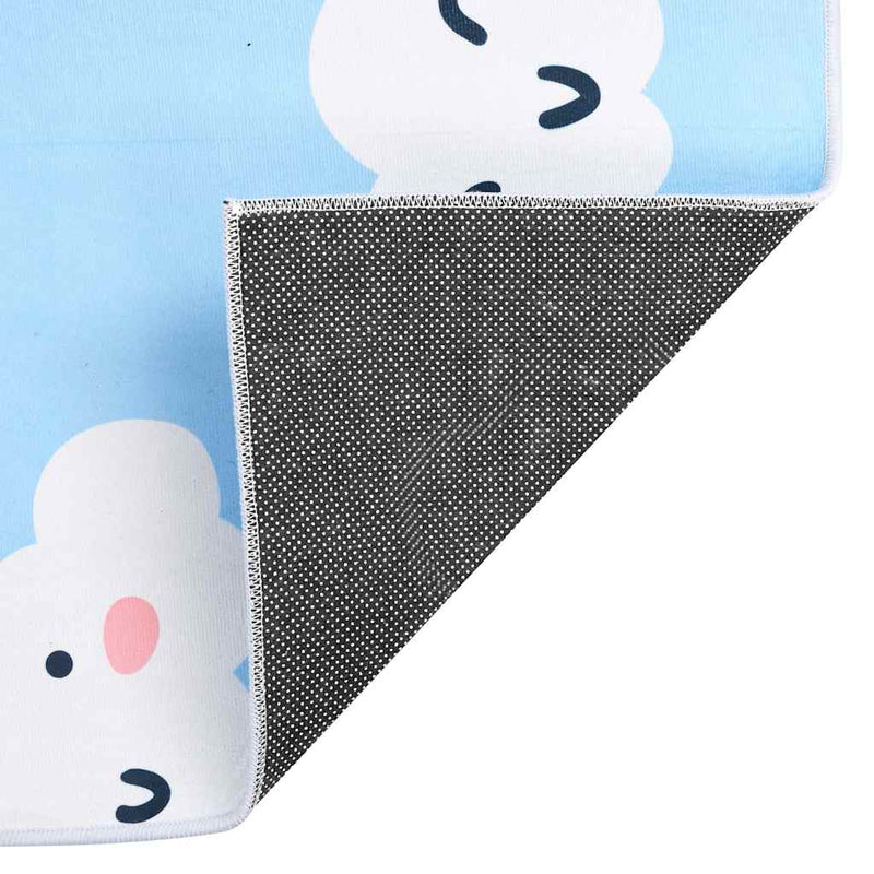 Covor cu imprimeu, multicolor, 160 x 230 cm, material textil