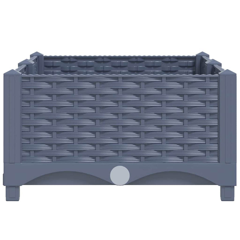 Strat înălțat, 80 x 40 x 23 cm, polipropilenă