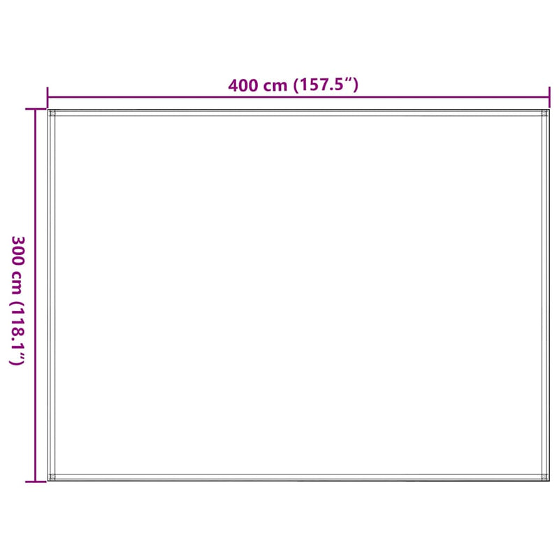 Covor pentru cort, albastru, 300x400 cm, HDPE