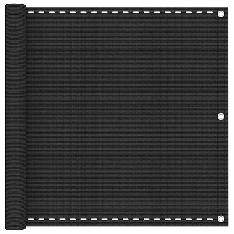 Paravan de balcon, antracit, 90x300 cm HDPE