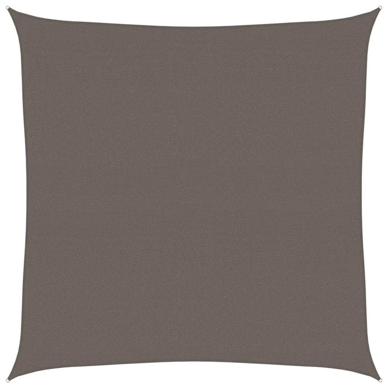 Pânză parasolar, antracit, 7x7 m, HDPE, 160 g/m²