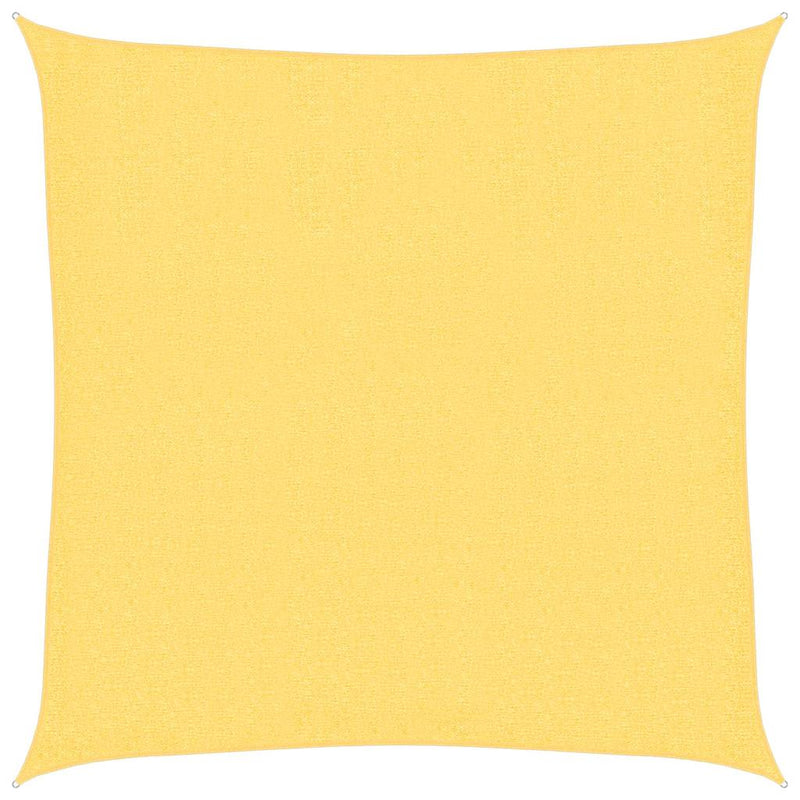 Pânză parasolar, bej, 3x3 m, HDPE, 160 g/m²