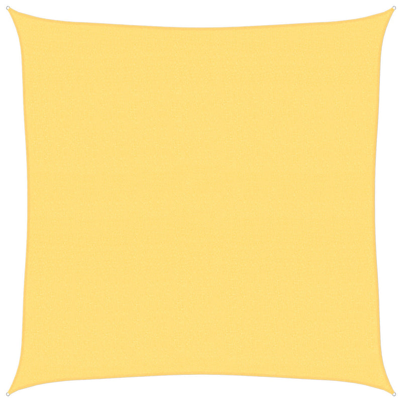 Pânză parasolar, bej, 7x7 m, 160 g/m², HDPE