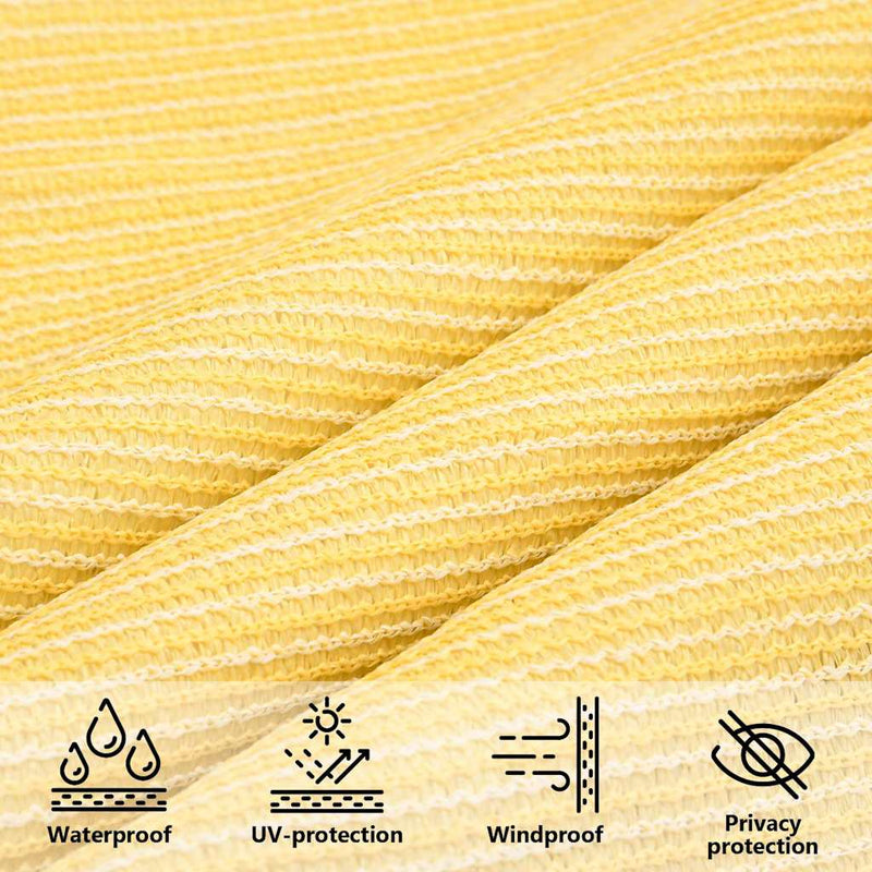 Pânză parasolar, bej, 2 x 3 m, HDPE, 160 g/m²
