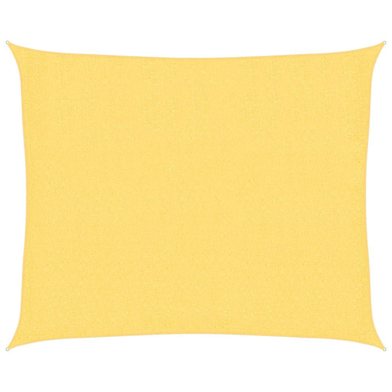 Pânză parasolar, bej, 2,5x3 m, HDPE, 160 g/m²