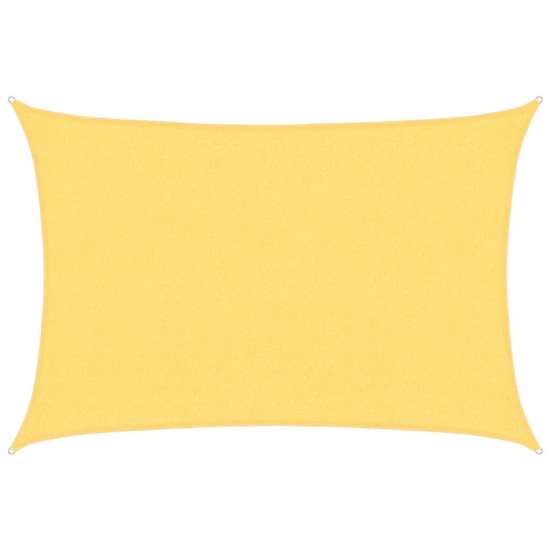 Pânză parasolar, bej, 2,5x3,5 m, HDPE, 160 g/m²