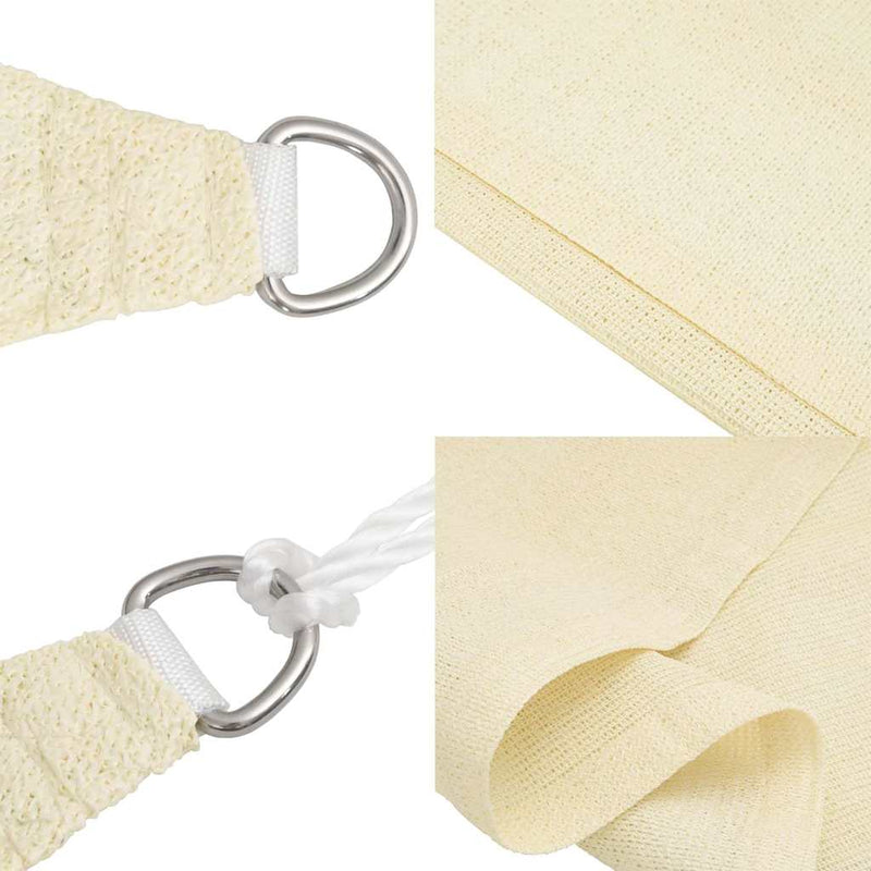 Pânză parasolar, crem, 2 x 3 m, HDPE, 160 g/m²