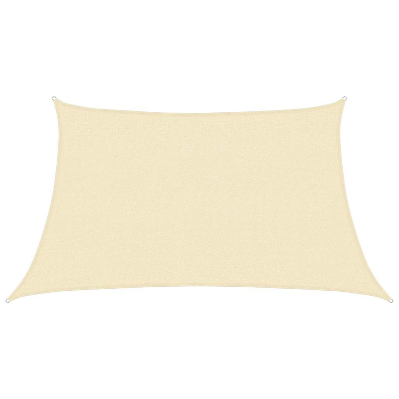 Pânză parasolar, crem, 3/4x2 m, HDPE, 160 g/m²