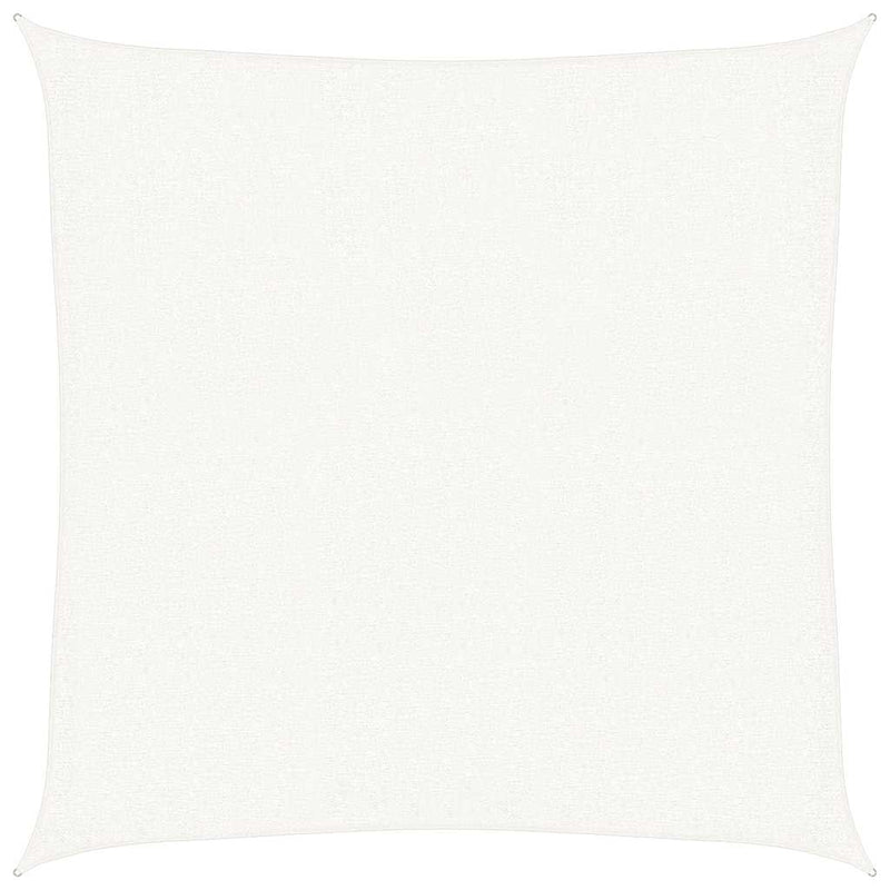 Pânză parasolar, alb, 3 x 3 m, HDPE, 160 g/m²