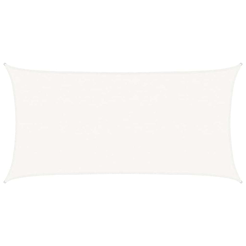 Pânză parasolar, alb, 2x3,5 m, HDPE, 160 g/m²