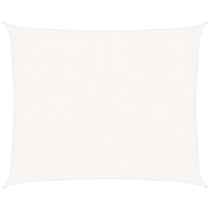 Pânză parasolar, alb, 2,5 x 3 m, HDPE, 160 g/m²