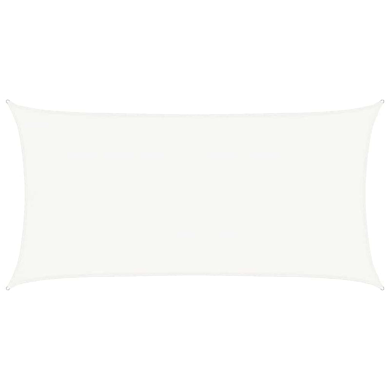 Pânză parasolar, alb, 4 x 7 m, HDPE, 160 g/m²