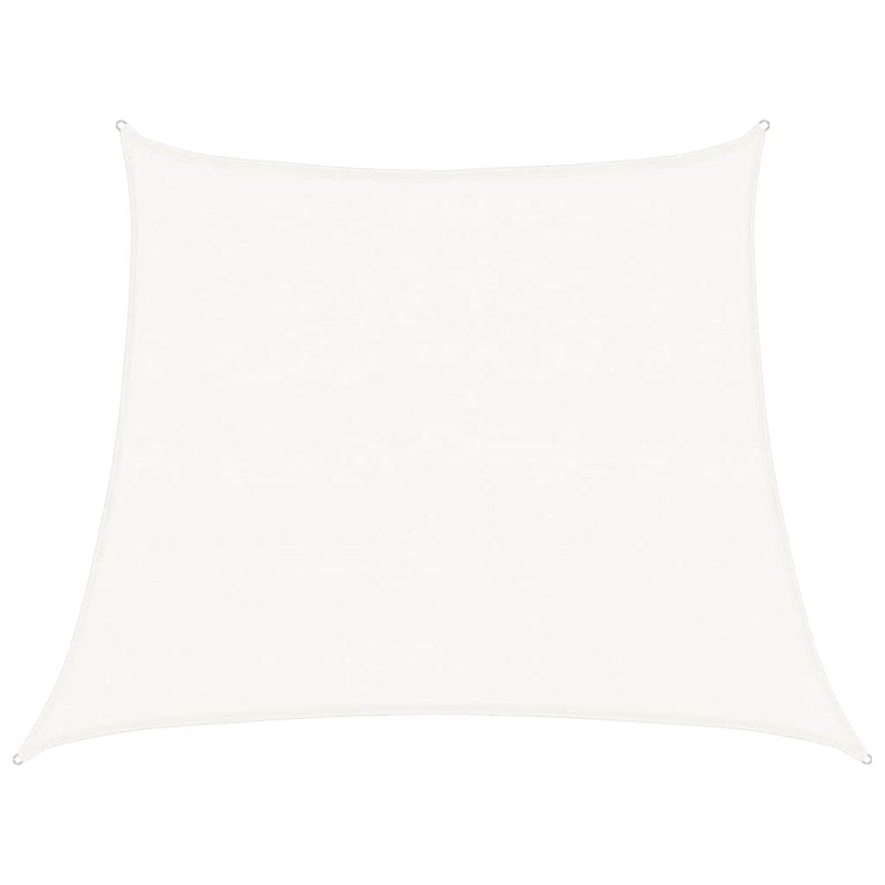 Pânză parasolar, alb, 3/4x3 m, HDPE, 160 g/m²
