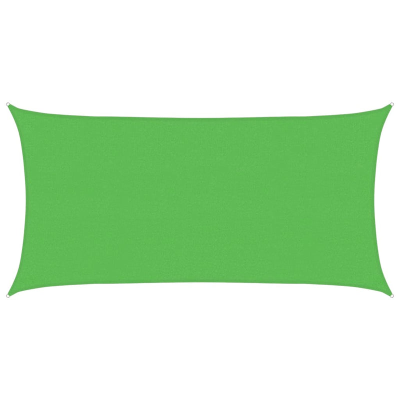 Pânză parasolar, verde, 2,5x4,5 m , HDPE ,160 g/m²