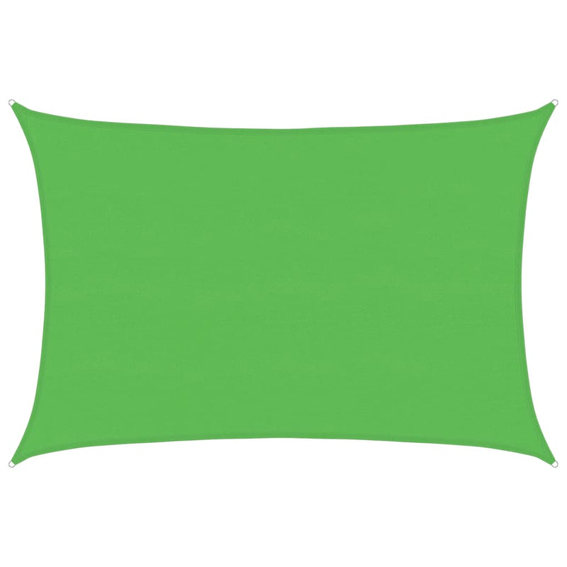 Pânză parasolar, verde deschis, 5x6 m, HDPE, 160 g/m²