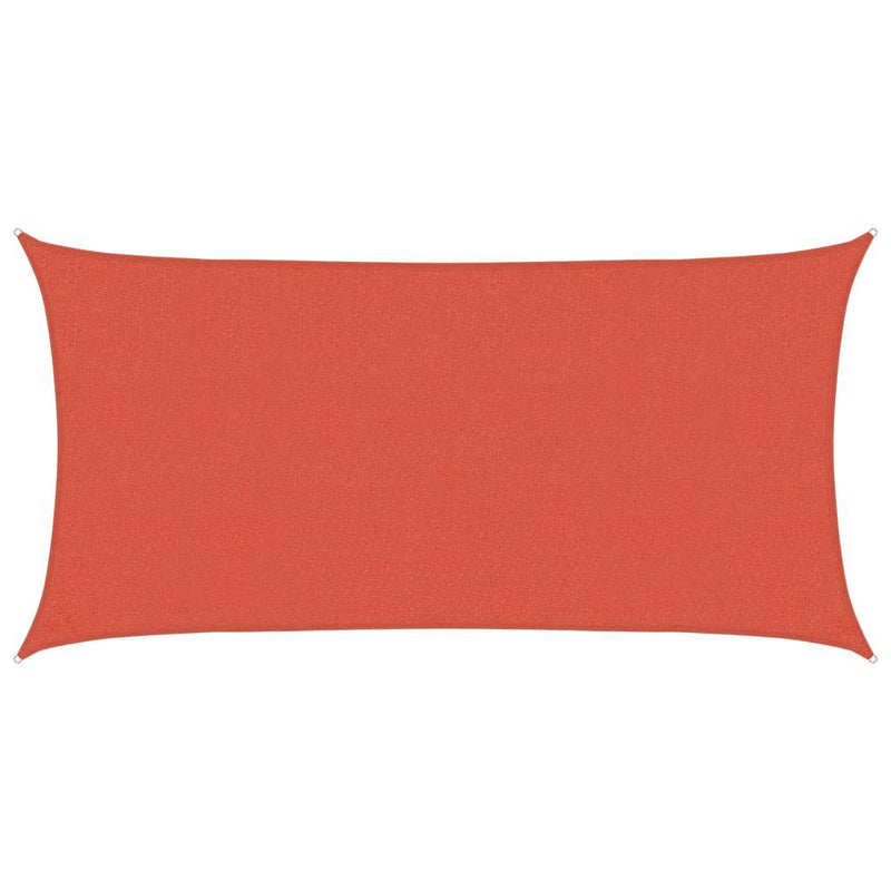 Pânză parasolar, cărămiziu, 2,5x4,5 m, HDPE, 160 g/m²