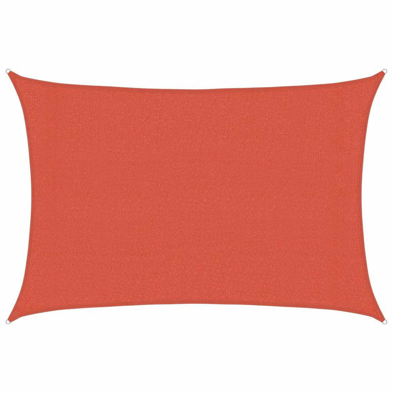 Pânză parasolar, cărămiziu, 3x4 m, HDPE, 160 g/m²