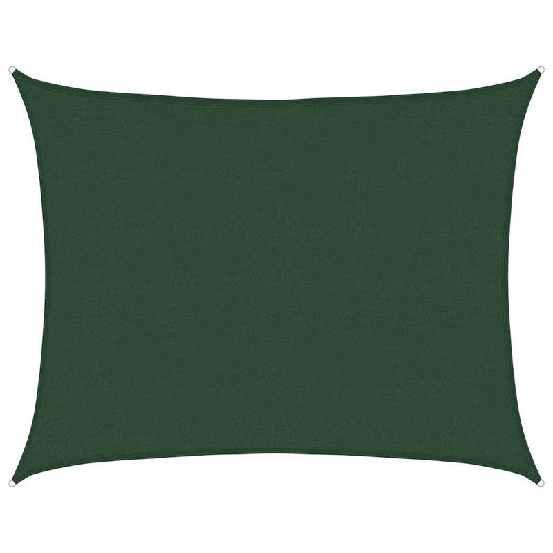 Pânză parasolar, verde închis, 6x7 m , HDPE,160 g/m²