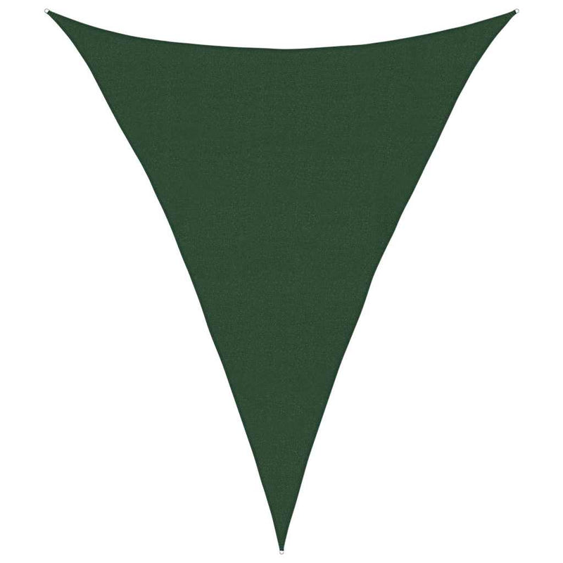 Pânză parasolar, verde închis, 4x5x5 m, HDPE, 160 g/m²
