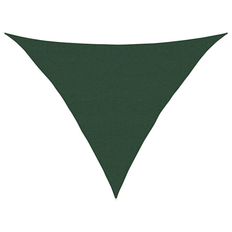 Pânză parasolar, verde închis, 5x5x6 m, 160 g/m², HDPE