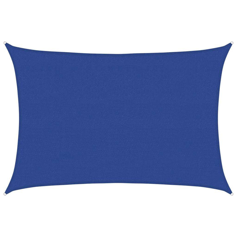 Pânză parasolar, albastru dreptunghiular 4x5 m HDPE 160 g/m²