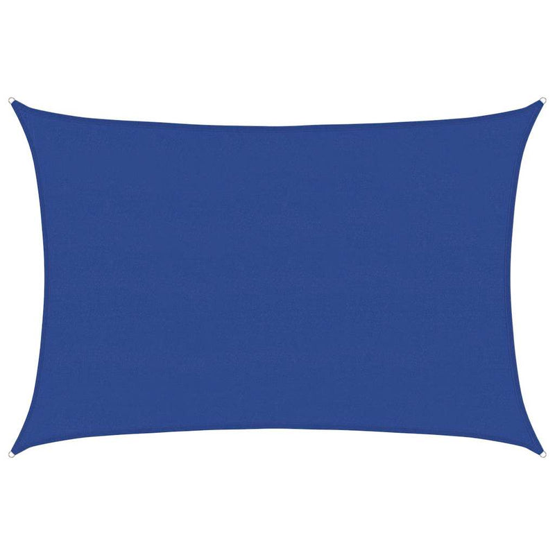 Pânză parasolar, albastru dreptunghiular 5x6 m HDPE 160 g/m²