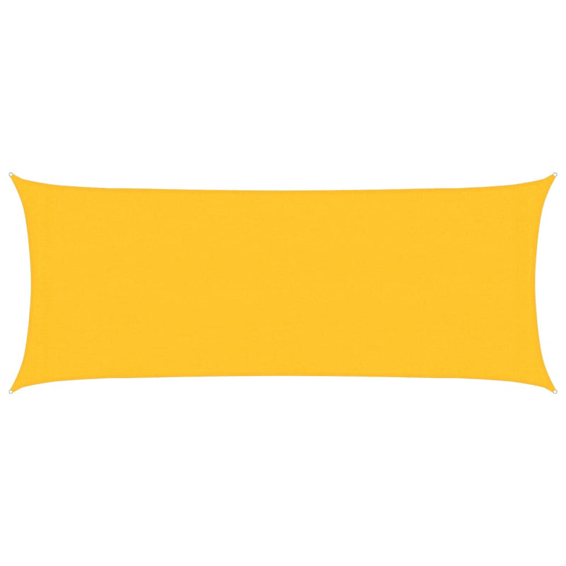 Pânză parasolar, galben, 2x5 m, HDPE, 160 g/m²