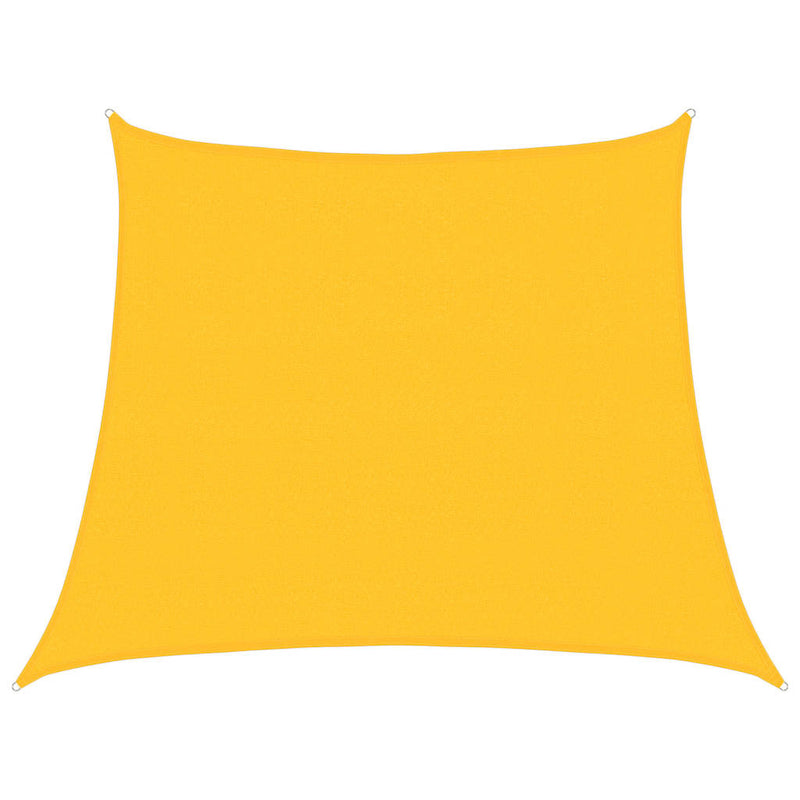 Pânză parasolar, galben, 3/4x3 m, HDPE, 160 g/m²
