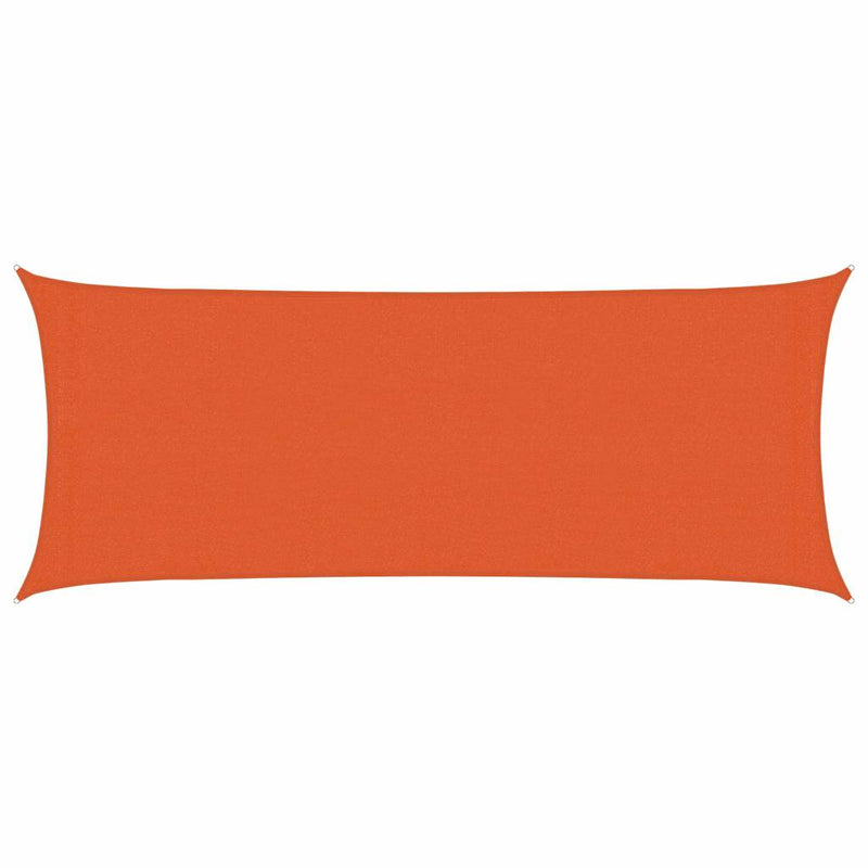Pânză parasolar, portocaliu, 2x4,5 m, HDPE, 160 g/m²