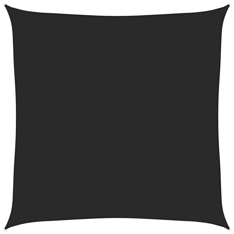 Pânză parasolar, negru, 4x4 m, HDPE, 160 g/m²