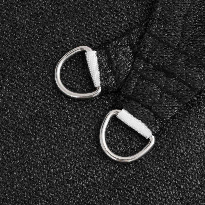 Pânză parasolar, negru, 2x5 m, HDPE, 160 g/m²