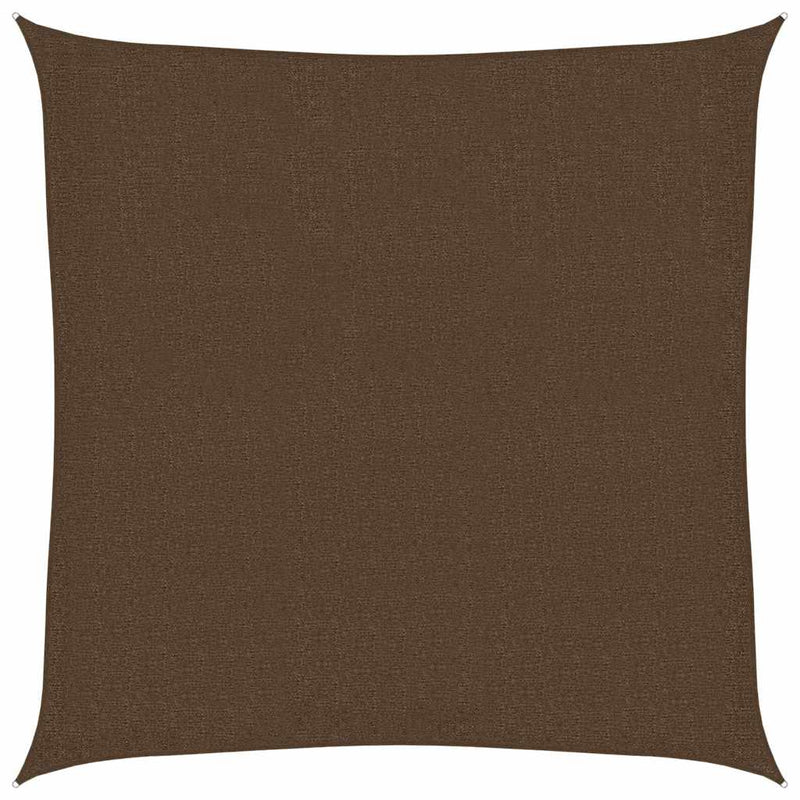 Pânză parasolar, maro, 3 x 3 m, HDPE, 160 g/m²