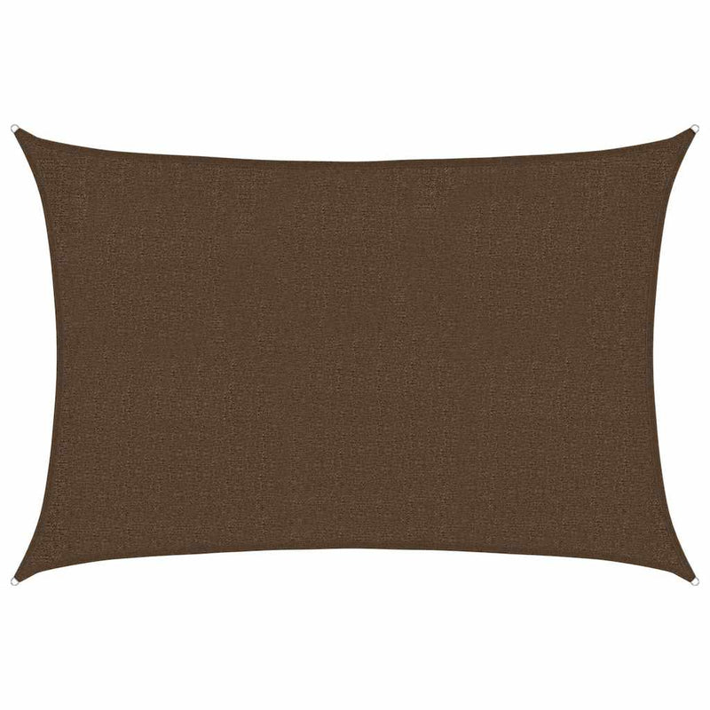 Pânză parasolar, maro, 2x2,5 m, HDPE, 160 g/m²