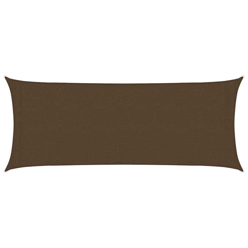 Pânză parasolar, maro, 2 x 5 m, HDPE, 160 g/m²