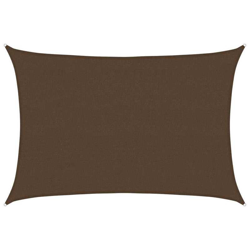 Pânză parasolar, maro, 4x6 m, 160 g / m², HDPE