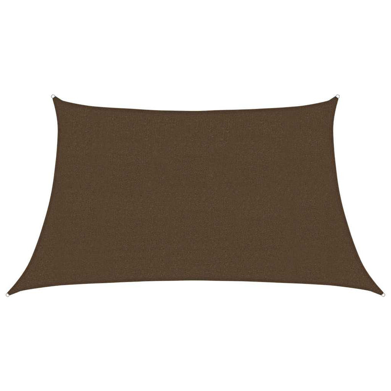 Pânză parasolar, maro, 3/4x2 m, HDPE, 160 g/m²