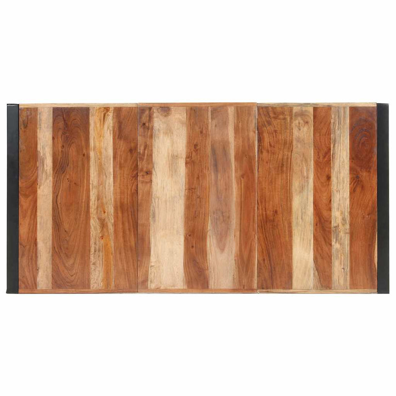 Masă de bucătărie, 160x80x75 cm, lemn masiv