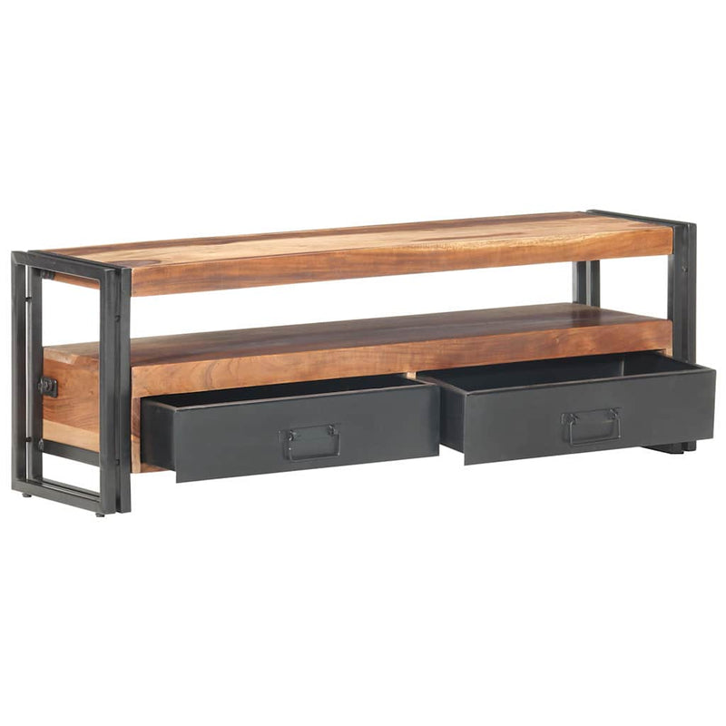 Dulap TV, 120x30x40 cm, lemn masiv