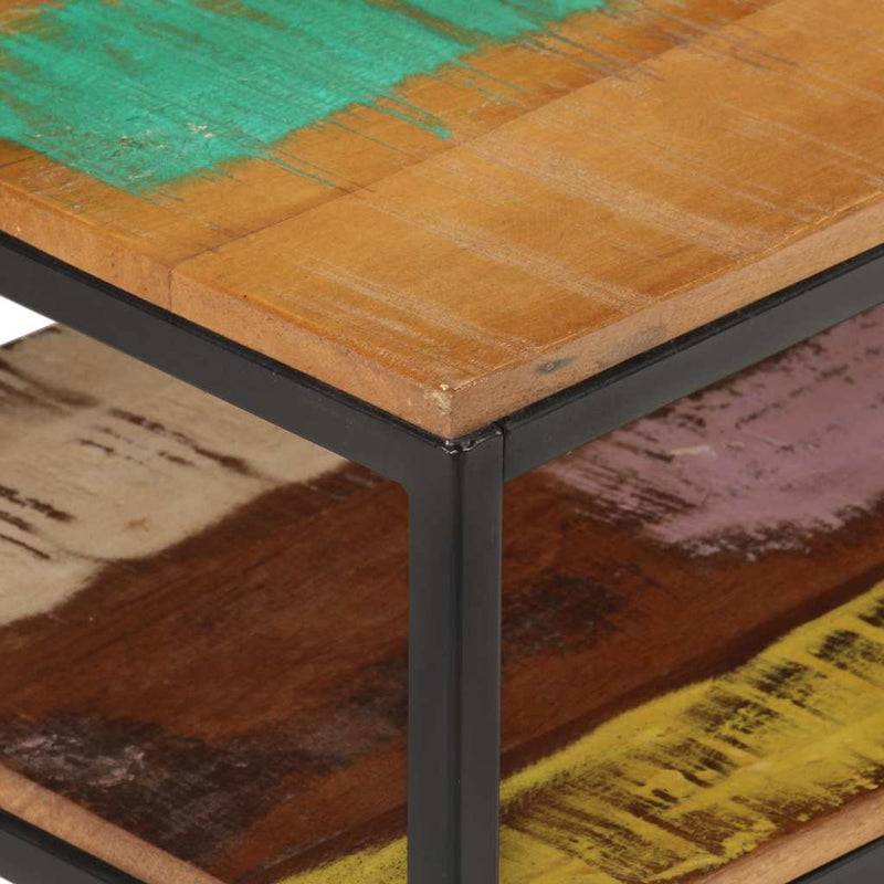 Comodă TV, 130 x 30 x 45 cm, lemn masiv reciclat