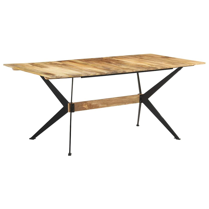 Masă de bucătărie, 180x90x76 cm, lemn masiv de mango