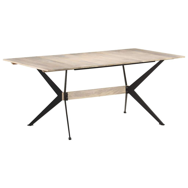 Masă de bucătărie, 180x90x76 cm, lemn masiv de mango