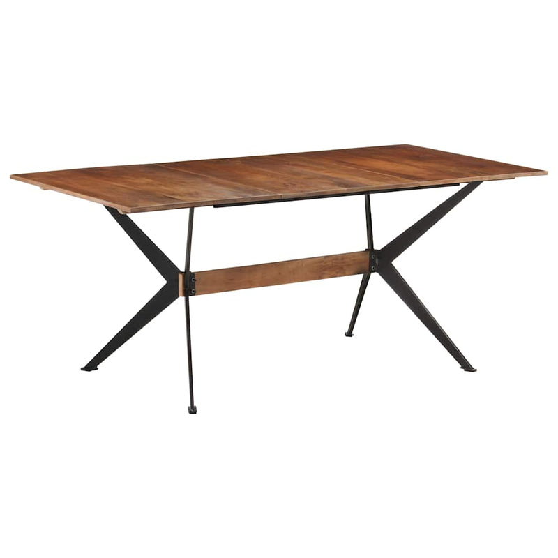 Masă de bucătărie, 180x90x76 cm, lemn masiv de mango