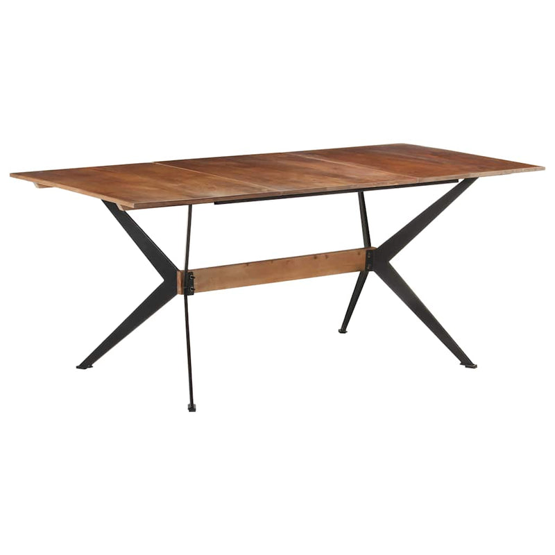 Masă de bucătărie, 180x90x76 cm, lemn masiv de mango