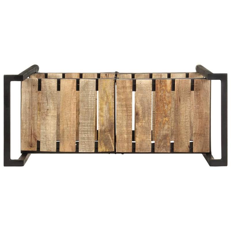 Cărucior de bucătărie, 87x36x81 cm, lemn masiv de mango