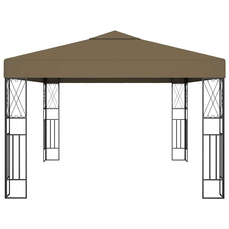 Pavilion, gri taupe, 3 x 4 m, material textil